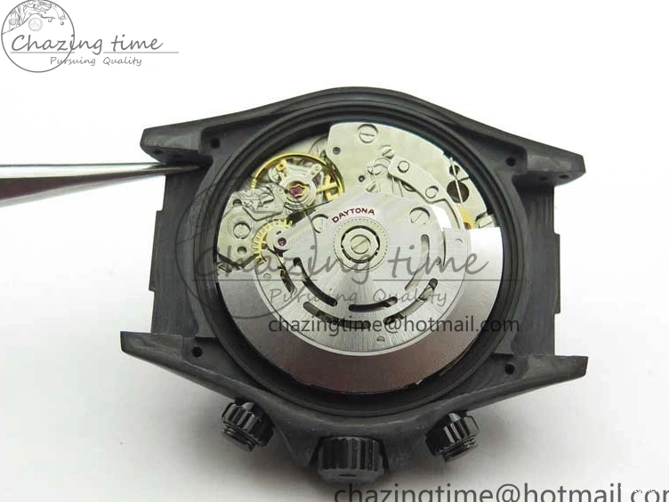 Red Carbon Daytona Carbon on Strap Hand OMF Dial Edition Nylon Black Black A4130 Best DIW 1121